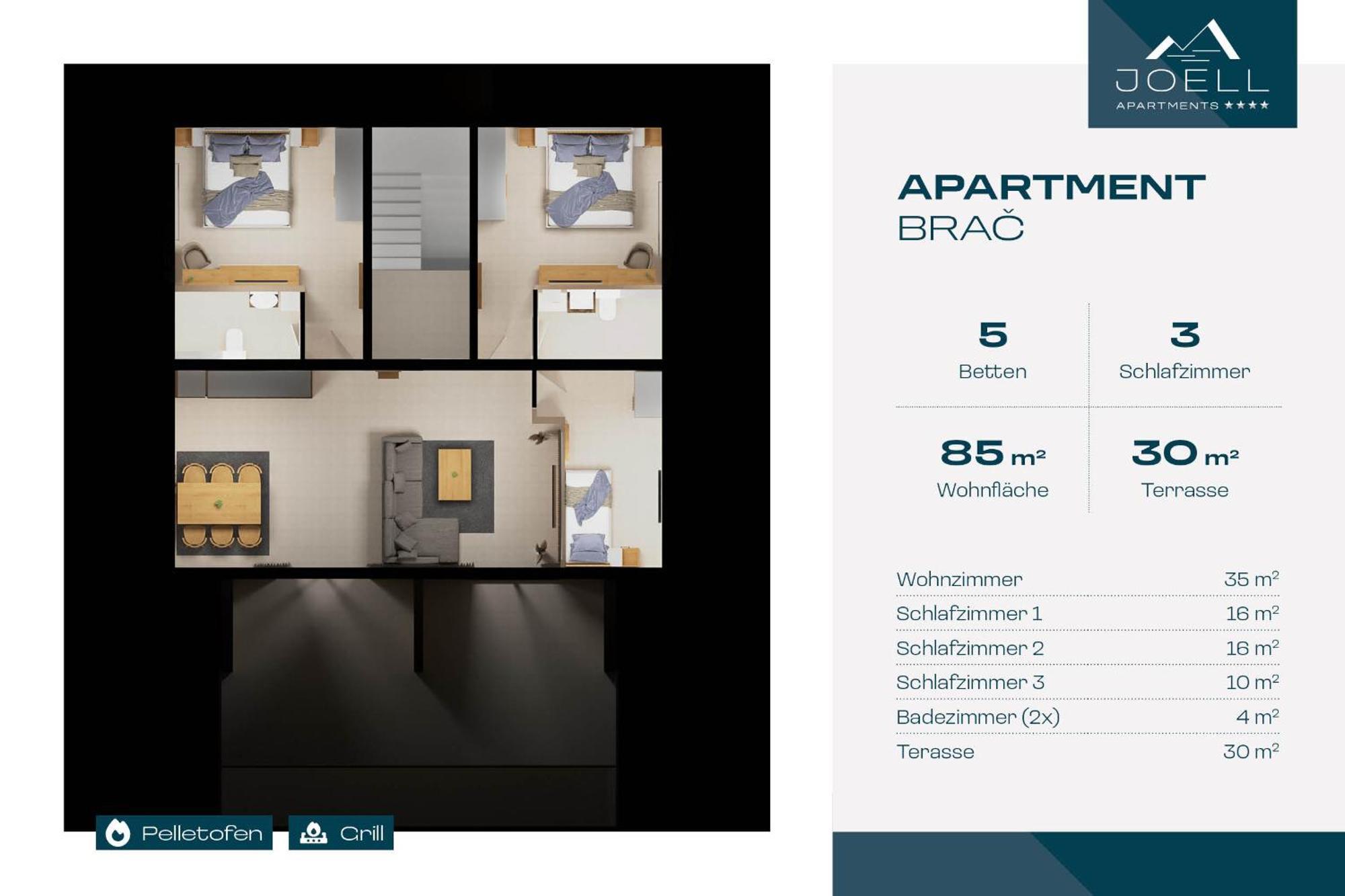 Joell Apartments Lokva Rogoznica Exterior foto